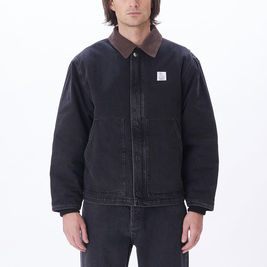 WORK AROUND JACKET FADED BLACK | OBEY Clothing