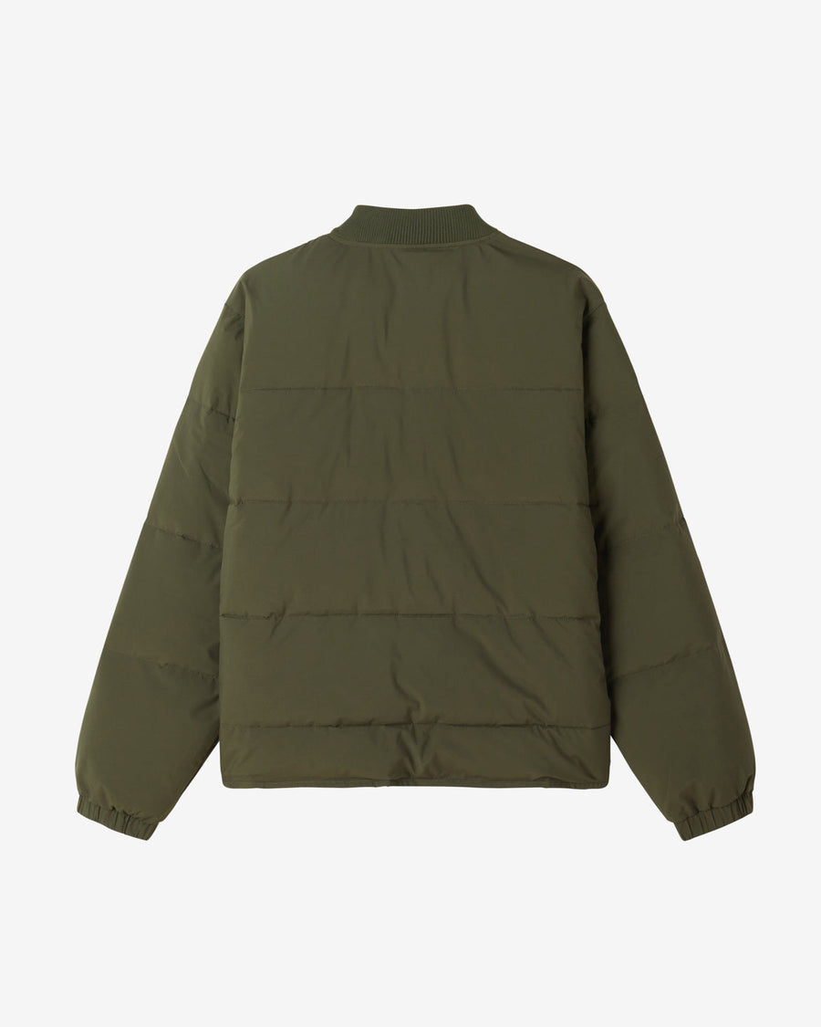 obey charlie jacket kombu green