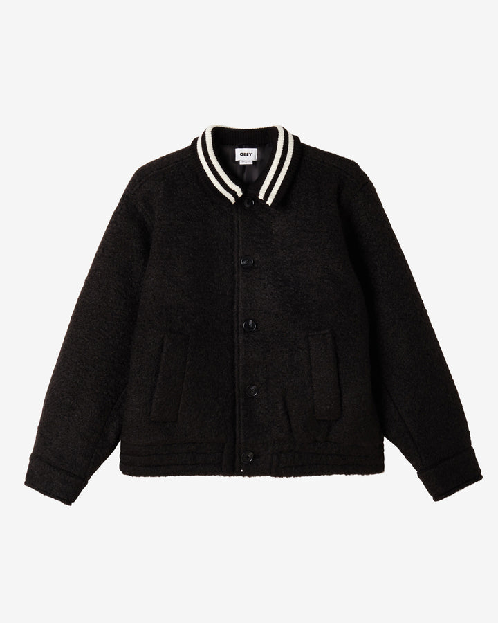 SAUNDERS BLOUSON JACKET BLACK