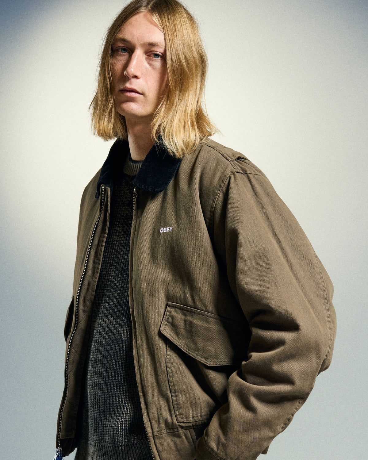 FADE WASH CWU JACKET - alternate view