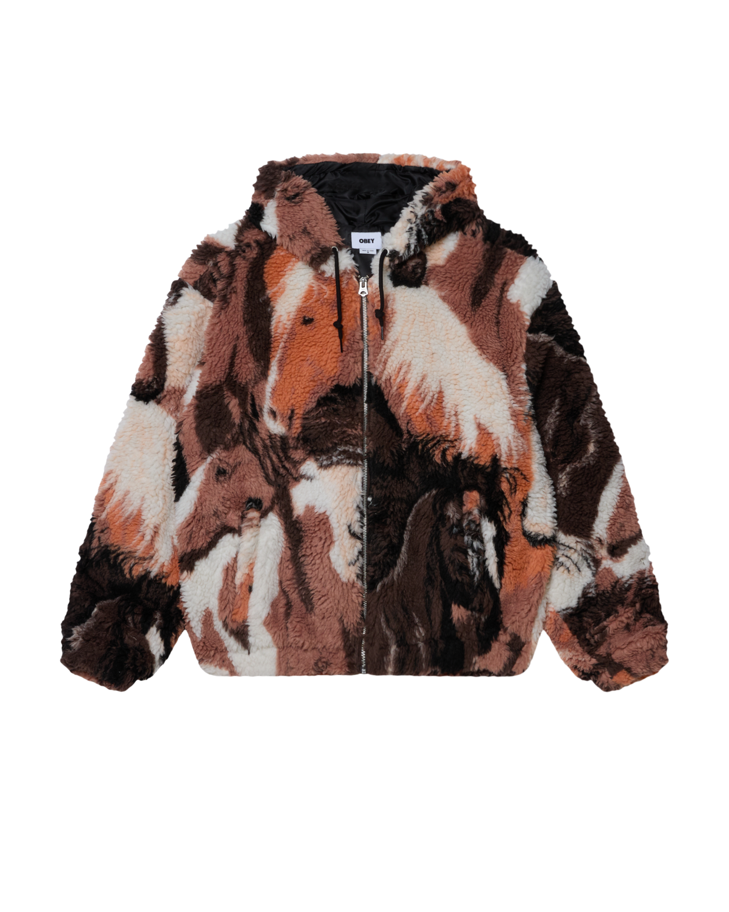 HORSES SHERPA JACKET (zoomed)