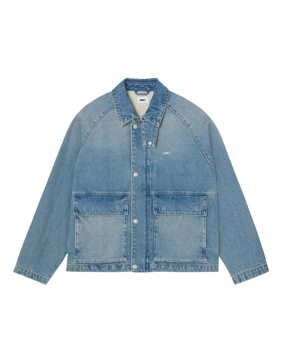 CADEN DENIM WORK JACKET – OBEY CLOTHING