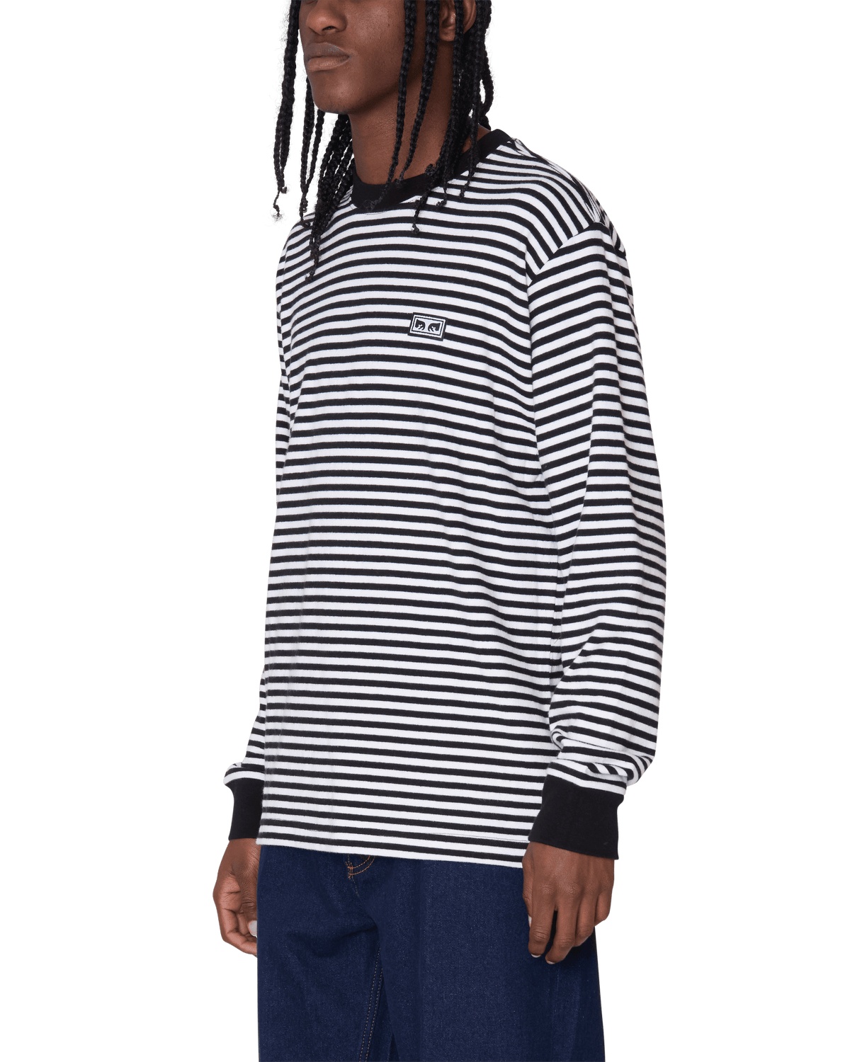 EST. WORKS LS STRIPE T-SHIRT