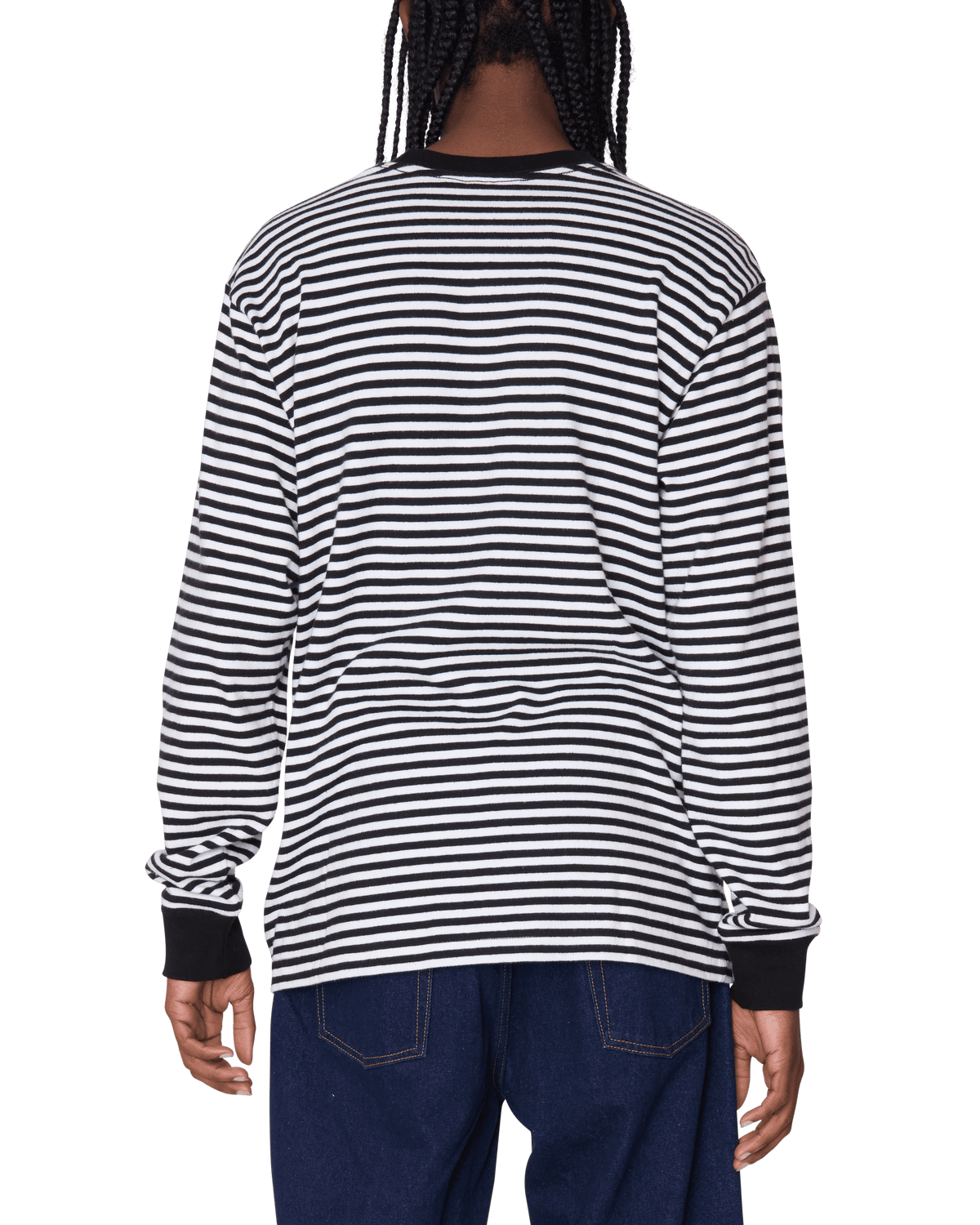 EST. WORKS LS STRIPE T-SHIRT