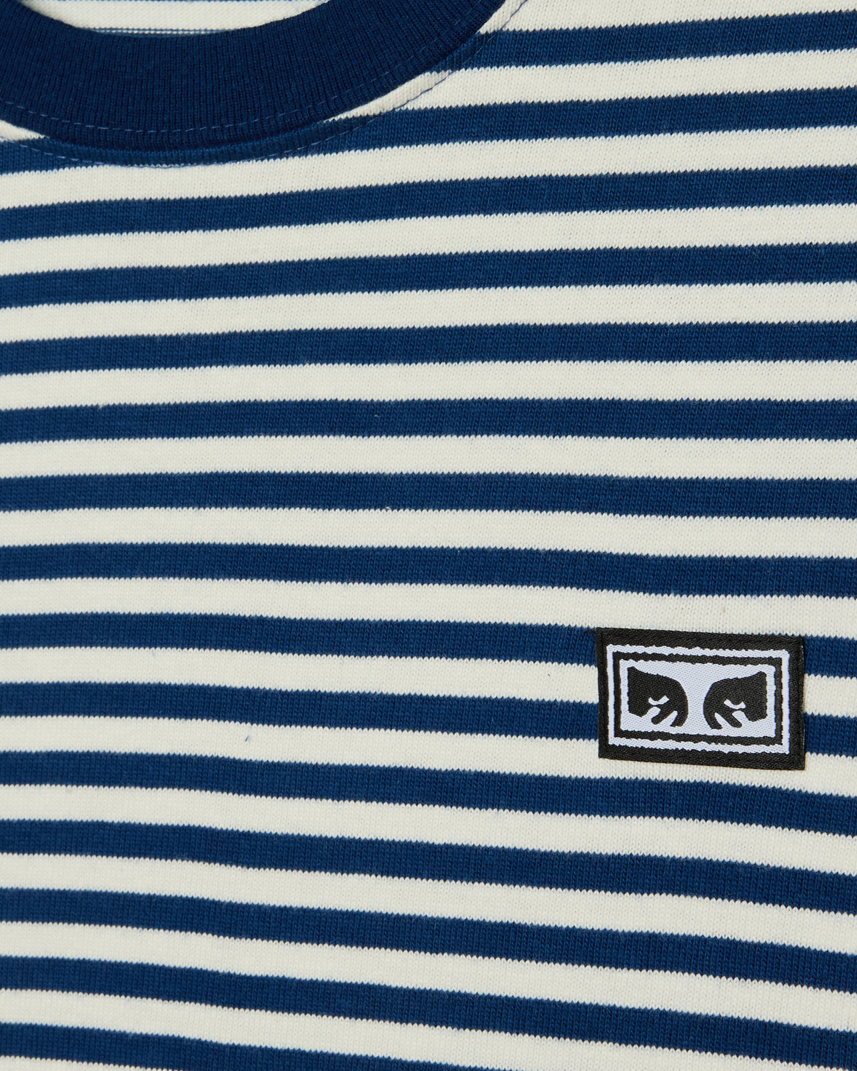 EST. WORKS EYES LS STRIPE SHIRT