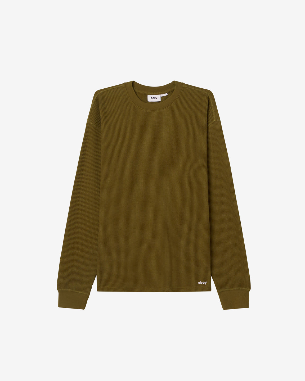 obey lowercase ii ls thermal moss green