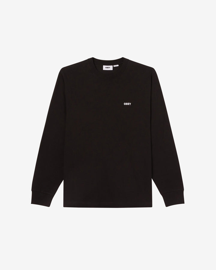 ESTABLISHED WORKS BOLD LS T-SHIRT BLACK