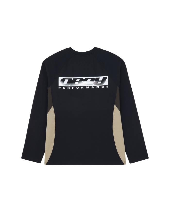 obey-delta-ls-knit-black-multi - alternate view