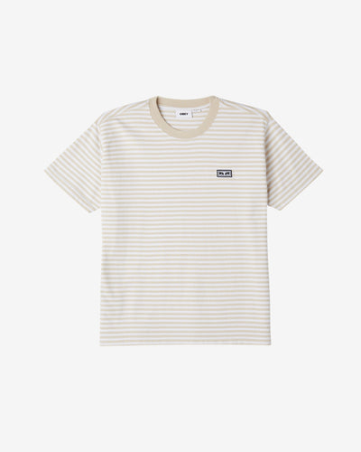 EST. WORKS EYES STRIPE T-SHIRT