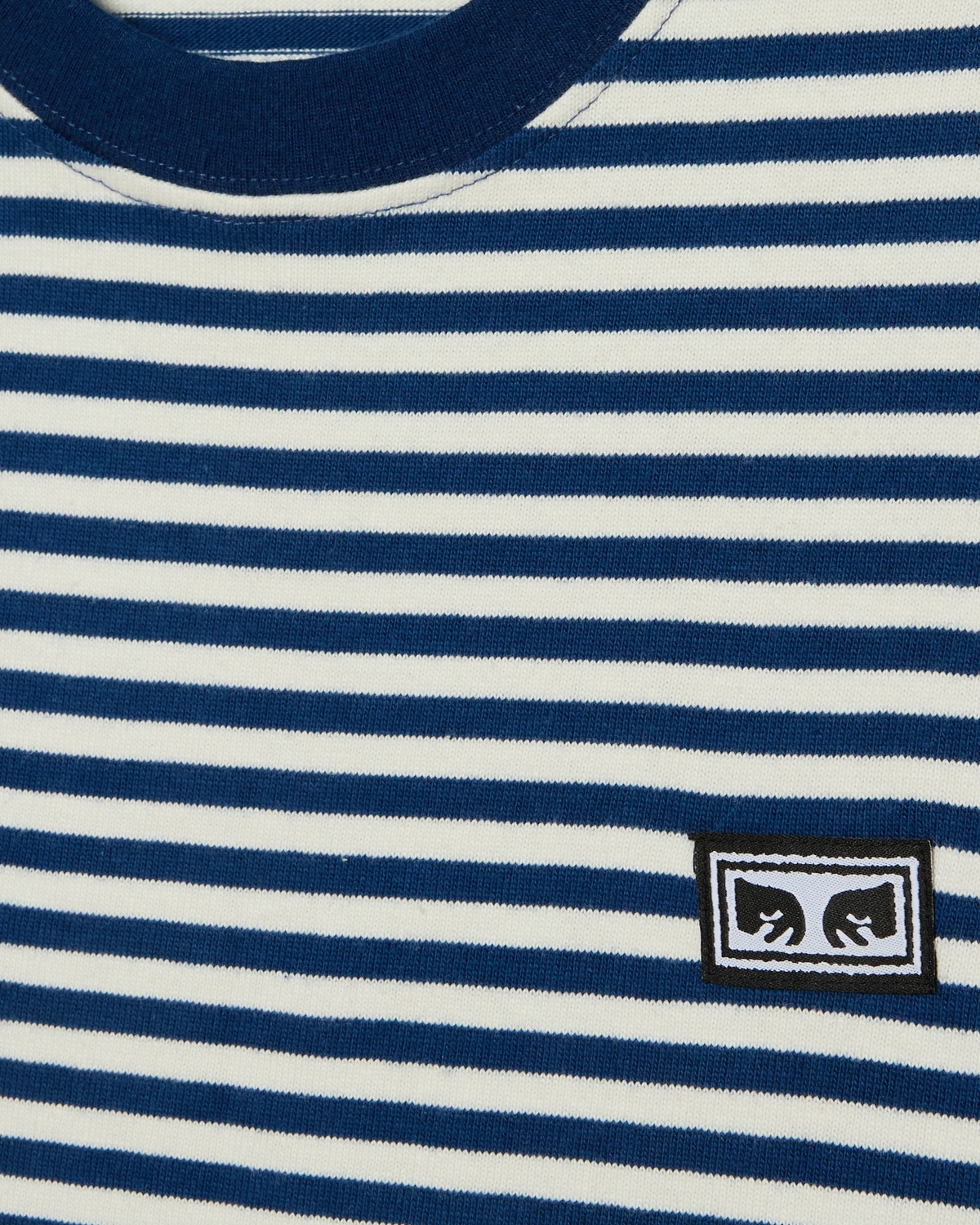 EST. WORKS EYES STRIPE T-SHIRT