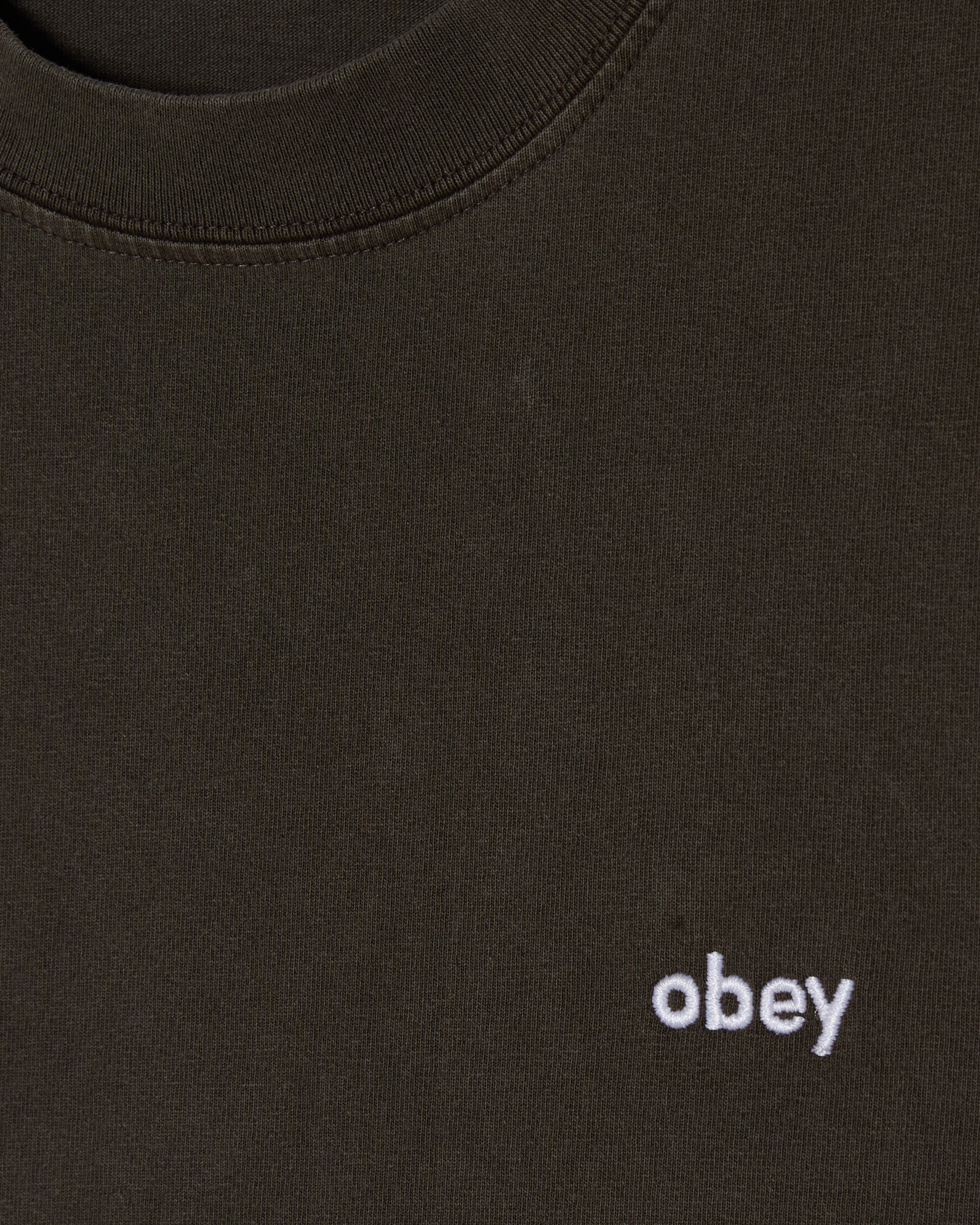 obey-lowercase-pigment-t-shirt-pigment-black-olive (zoomed)