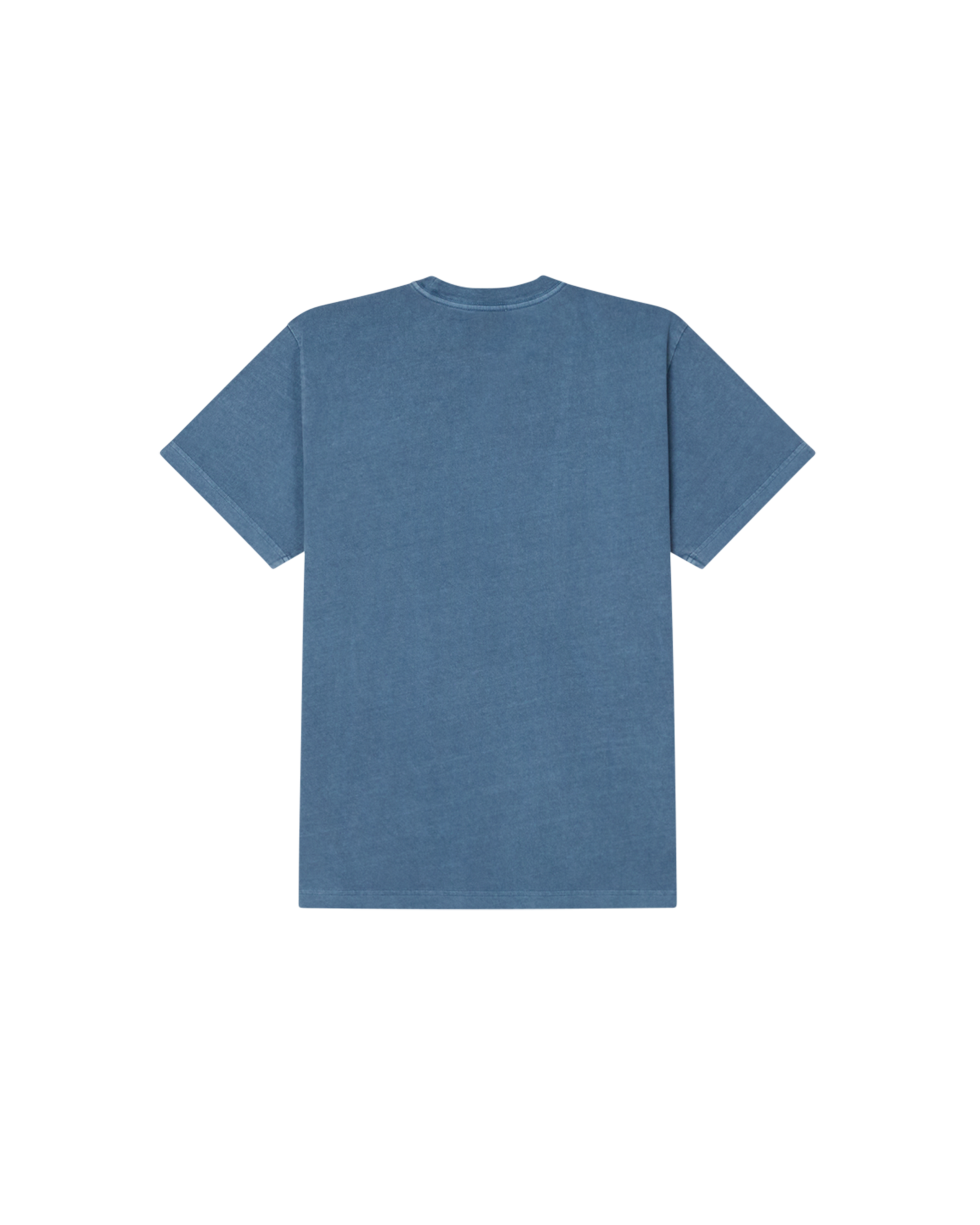 obey lowercase pigment t shirt pigment coronet blue