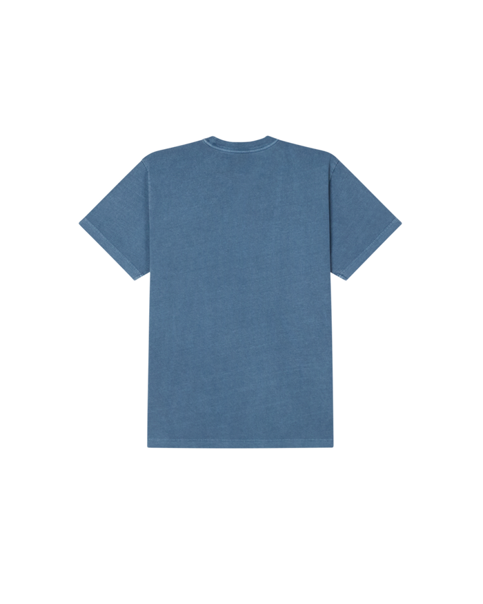 obey lowercase pigment t shirt pigment coronet blue