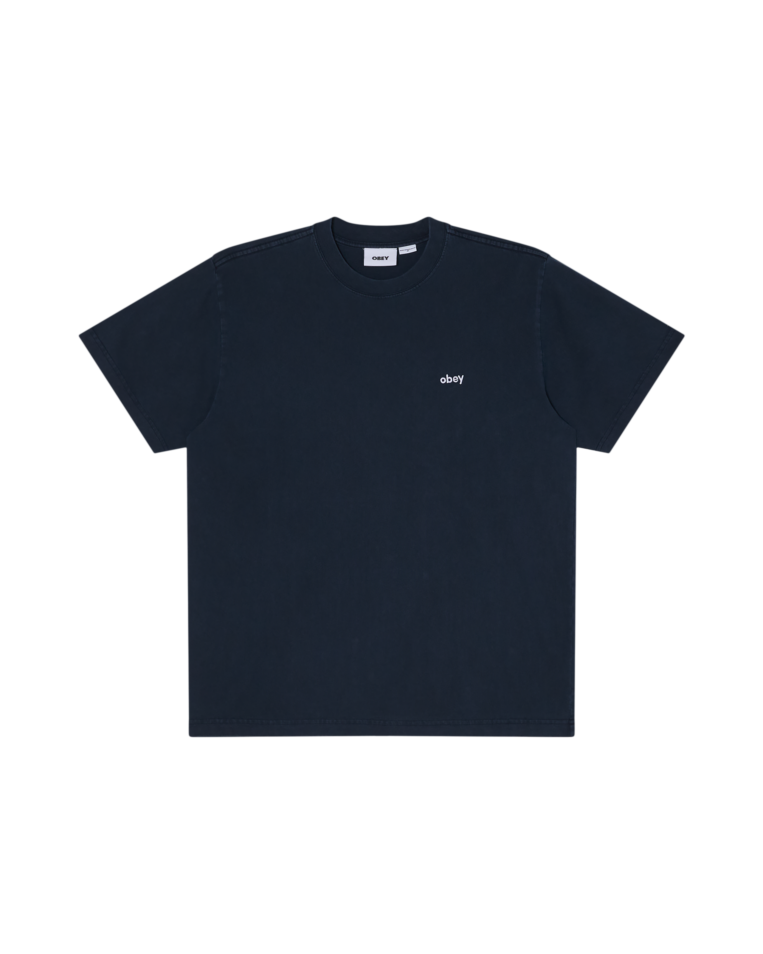 obey-lowercase-pigment-t-shirt-pigment-dark-sapphire (zoomed)