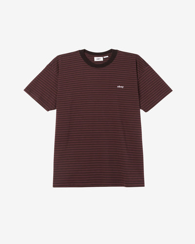 RELOCATED STRIPE T-SHIRT