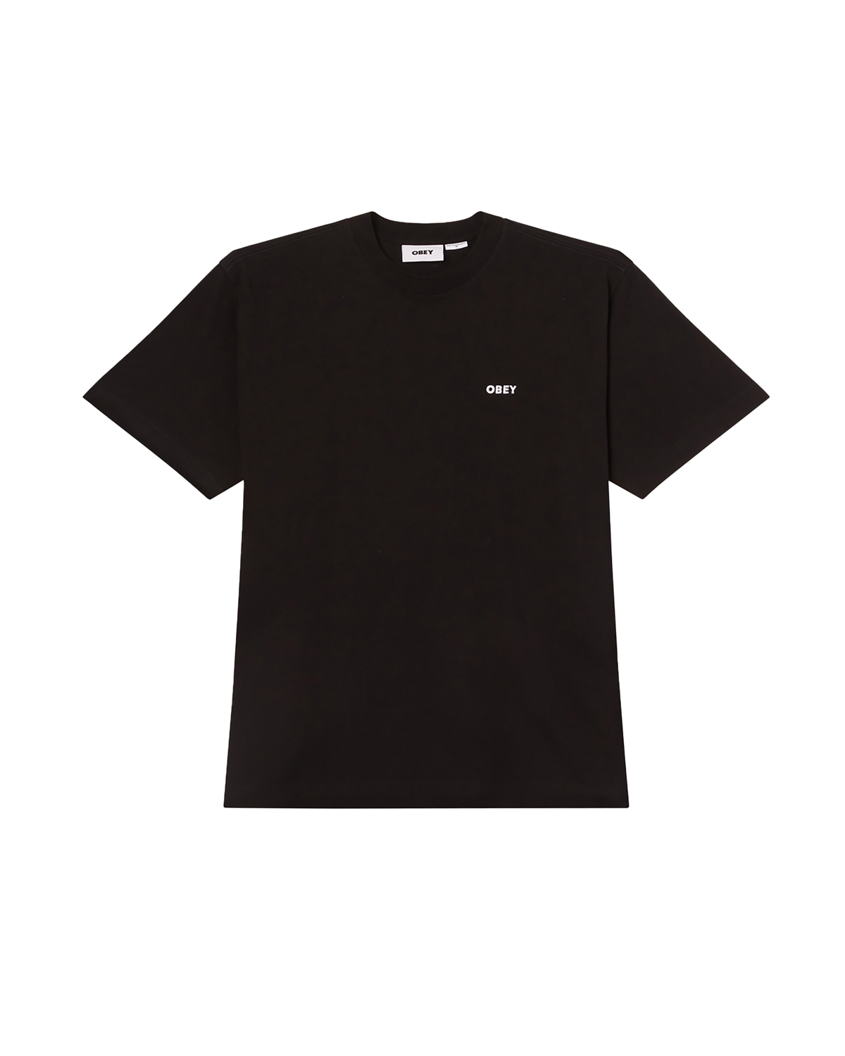 obey est works bold t shirt black