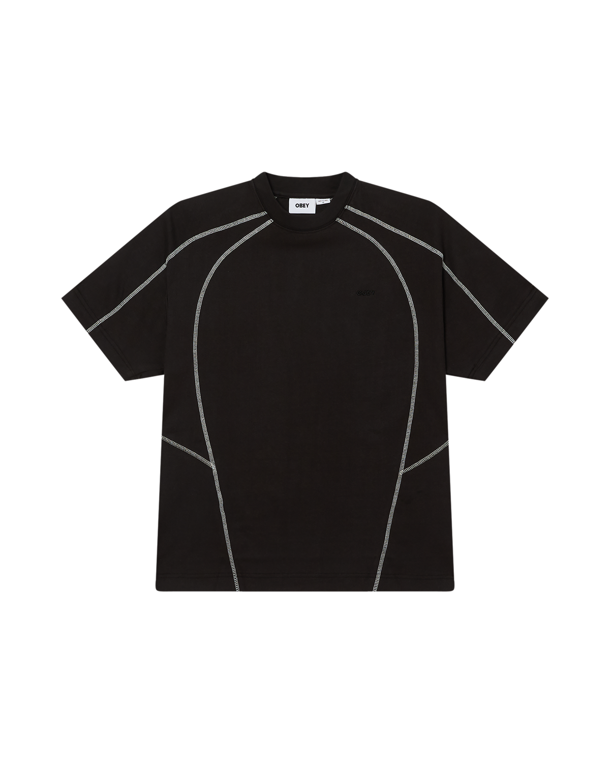 CONTRAST STITCH T-SHIRT