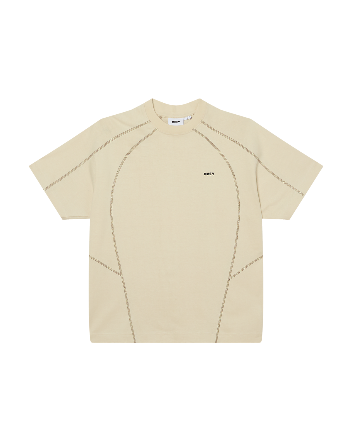 CONTRAST STITCH T-SHIRT