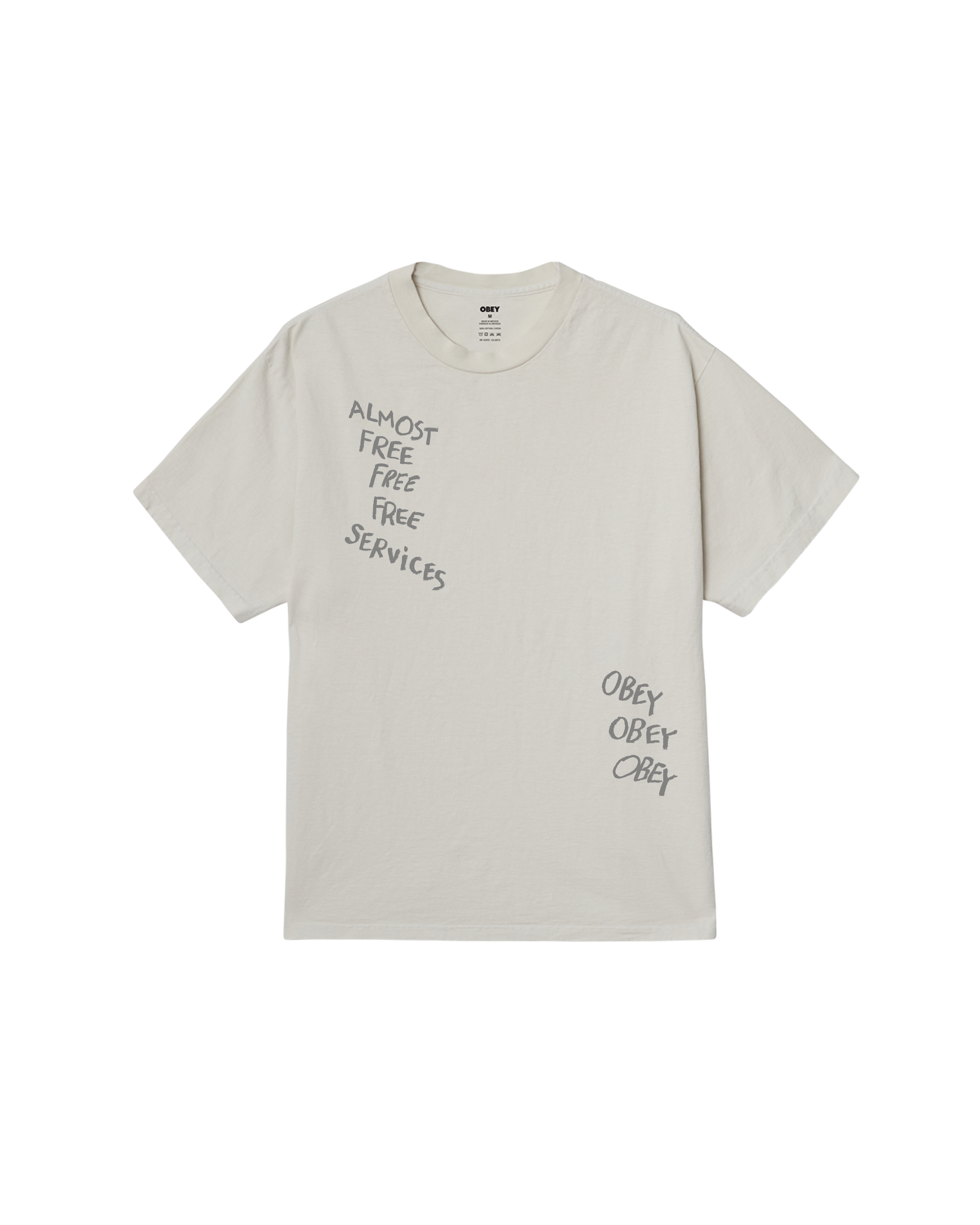CHAOS & DISSENT PIGMENT T-SHIRT (zoomed)