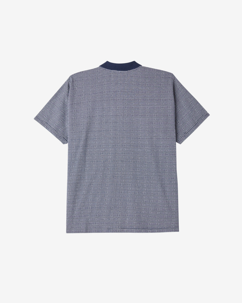 BIGWIG MATERIA POLO ACADEMY NAVY MULTI | OBEY Clothing