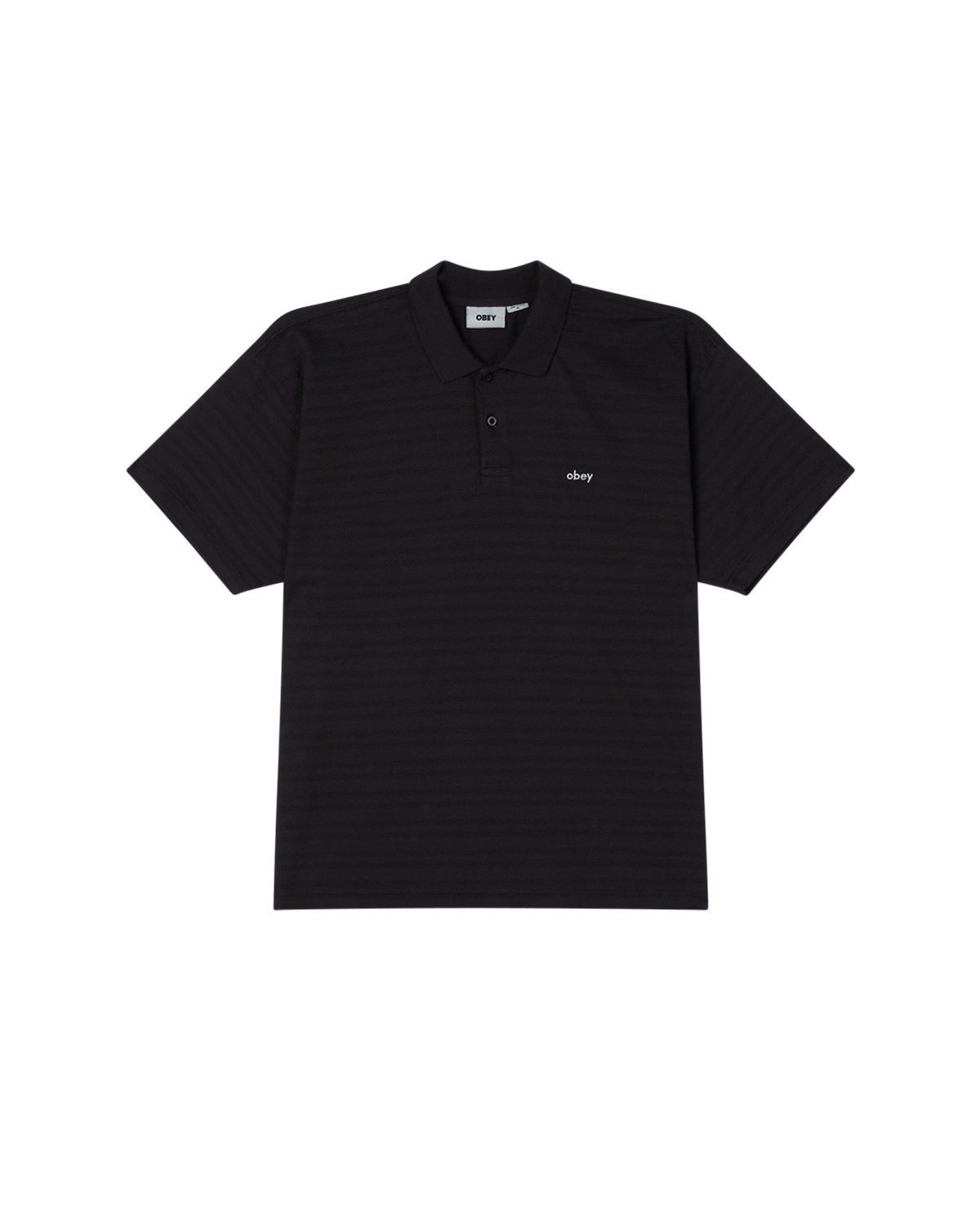 obey nash bigwig polo digital black