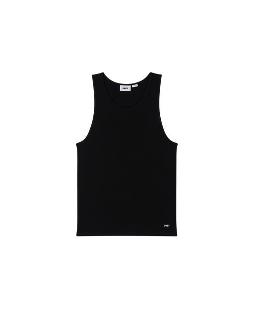 obey standard rib tank 2 pack black