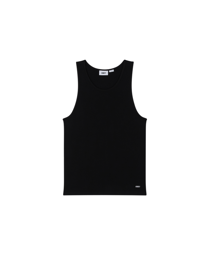 obey standard rib tank 2 pack black