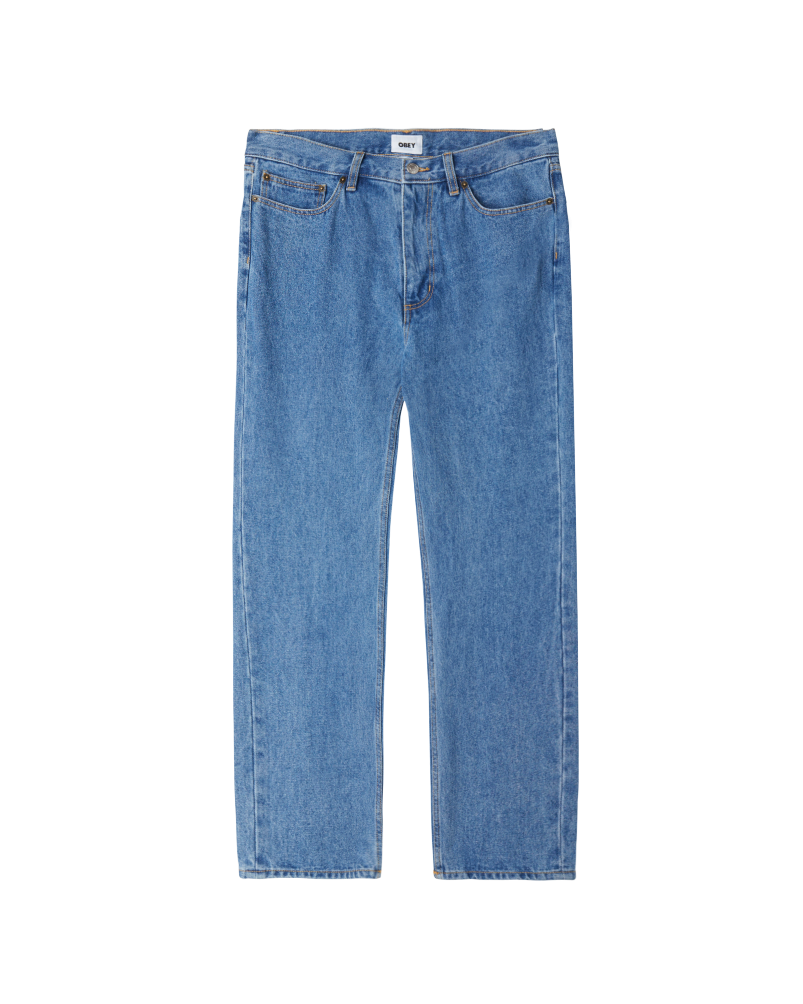 obey bender denim light indigo