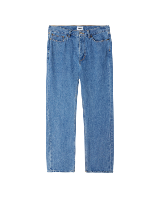 obey bender denim light indigo