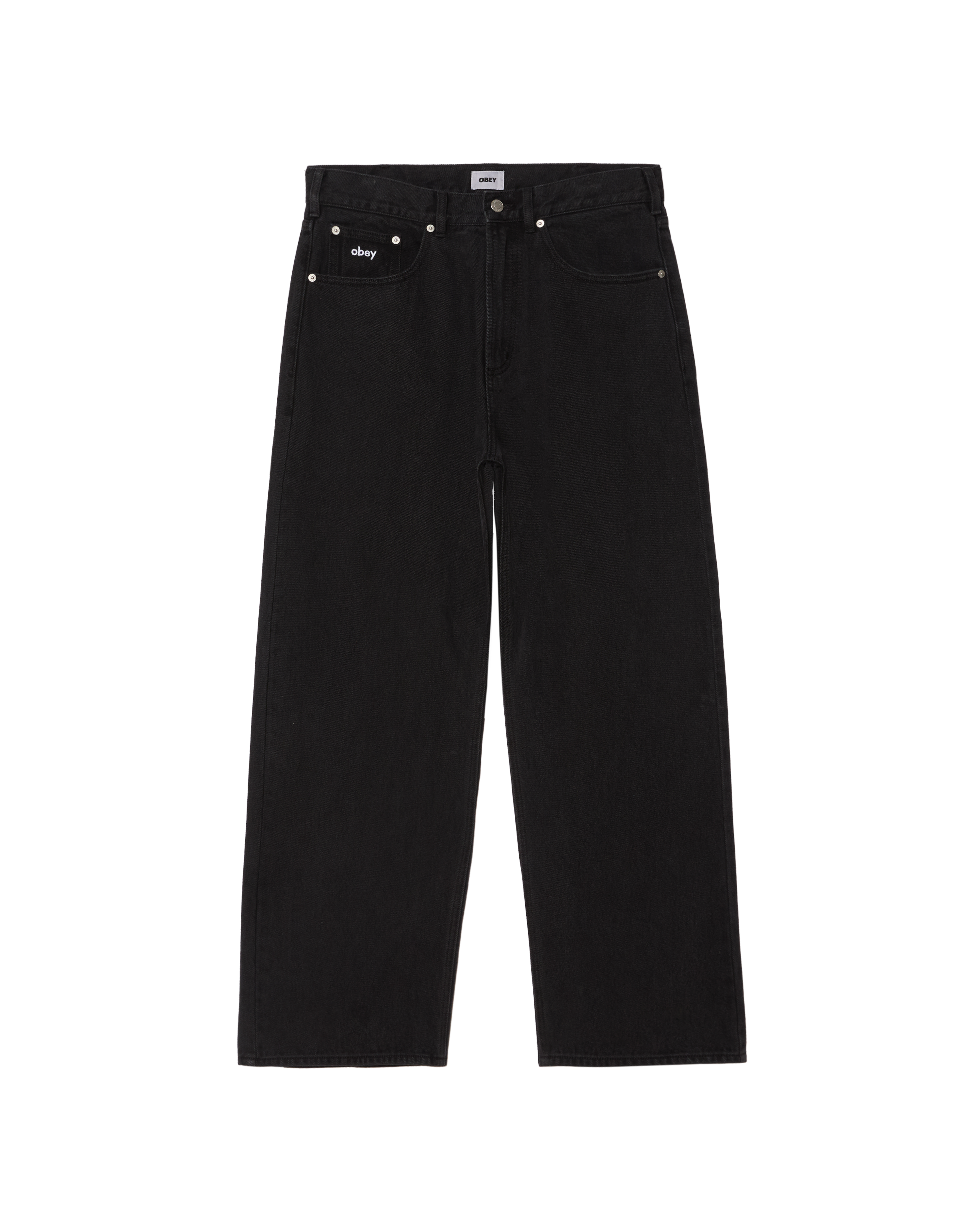 OVY Black Washed Heavy Oz Denim Pants 【公式通販】