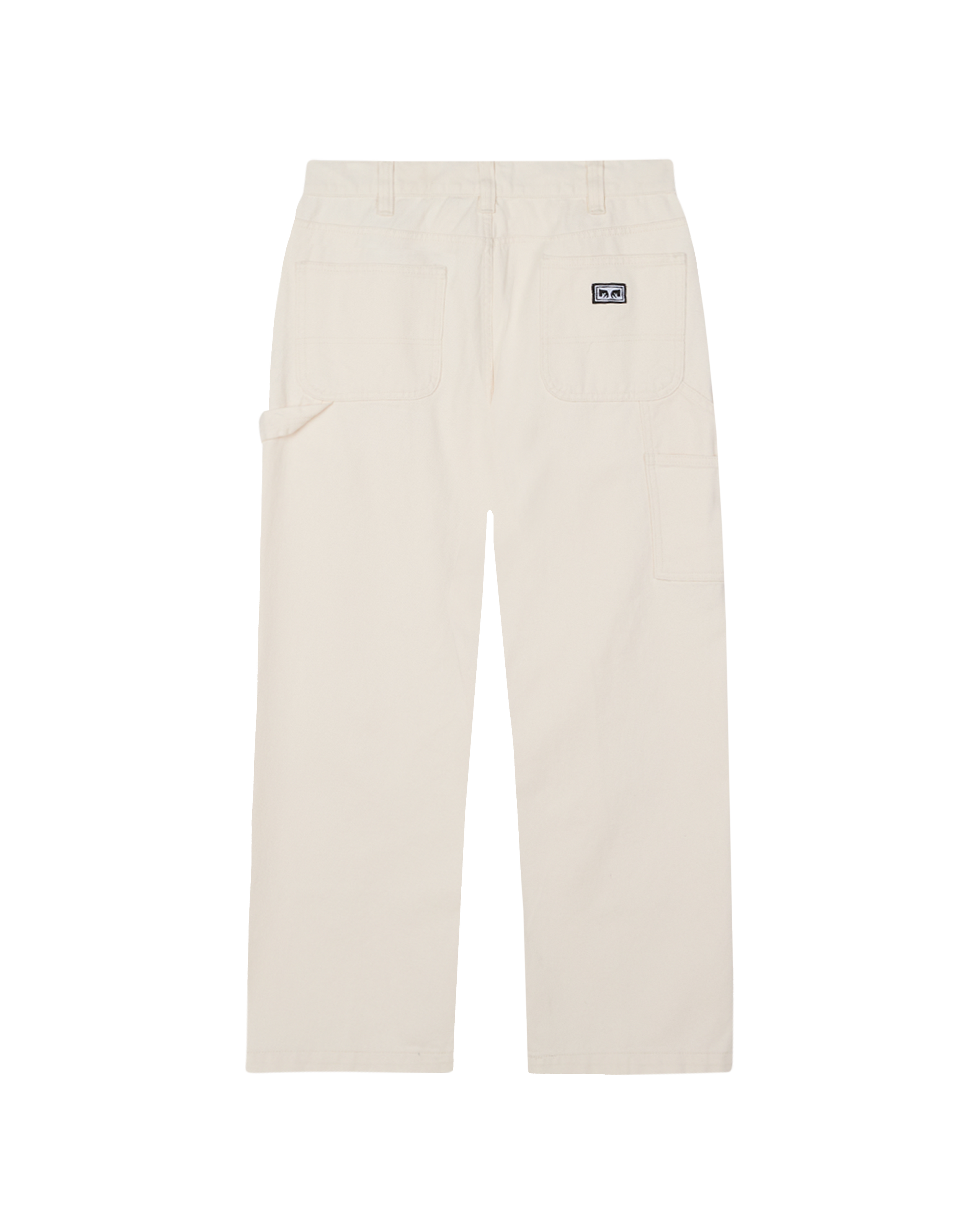 obey bigwig denim carpenter pant unbleached faded wash (zoomed)