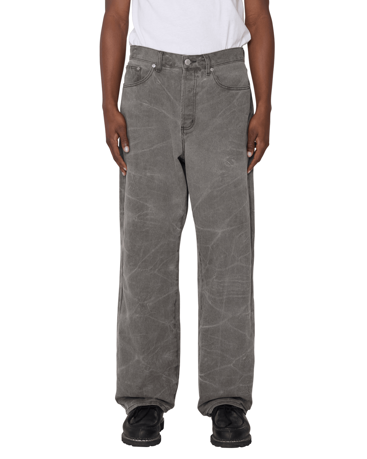 CLASSIC WRINKLE BAGGY DENIM