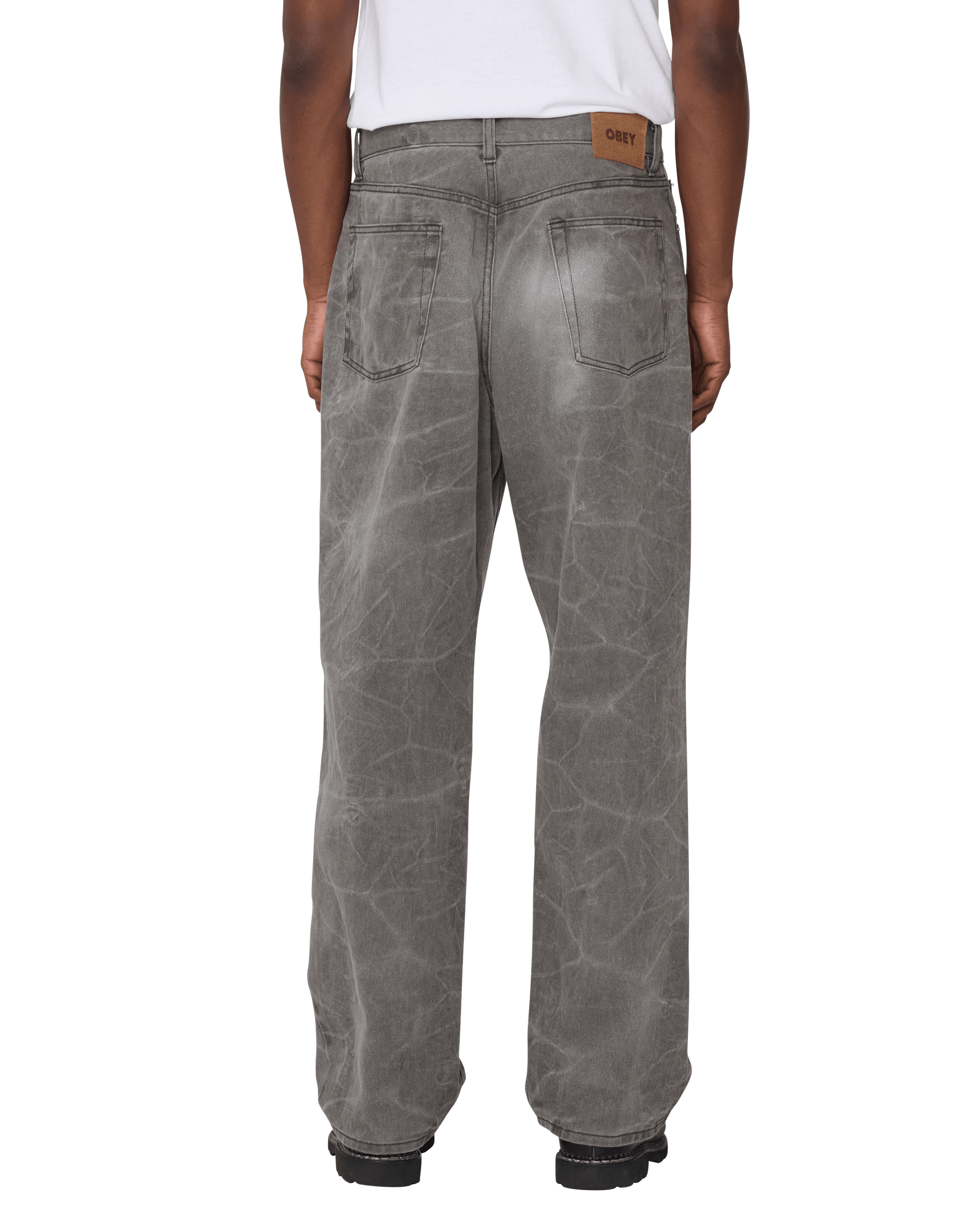 CLASSIC WRINKLE BAGGY DENIM (zoomed)