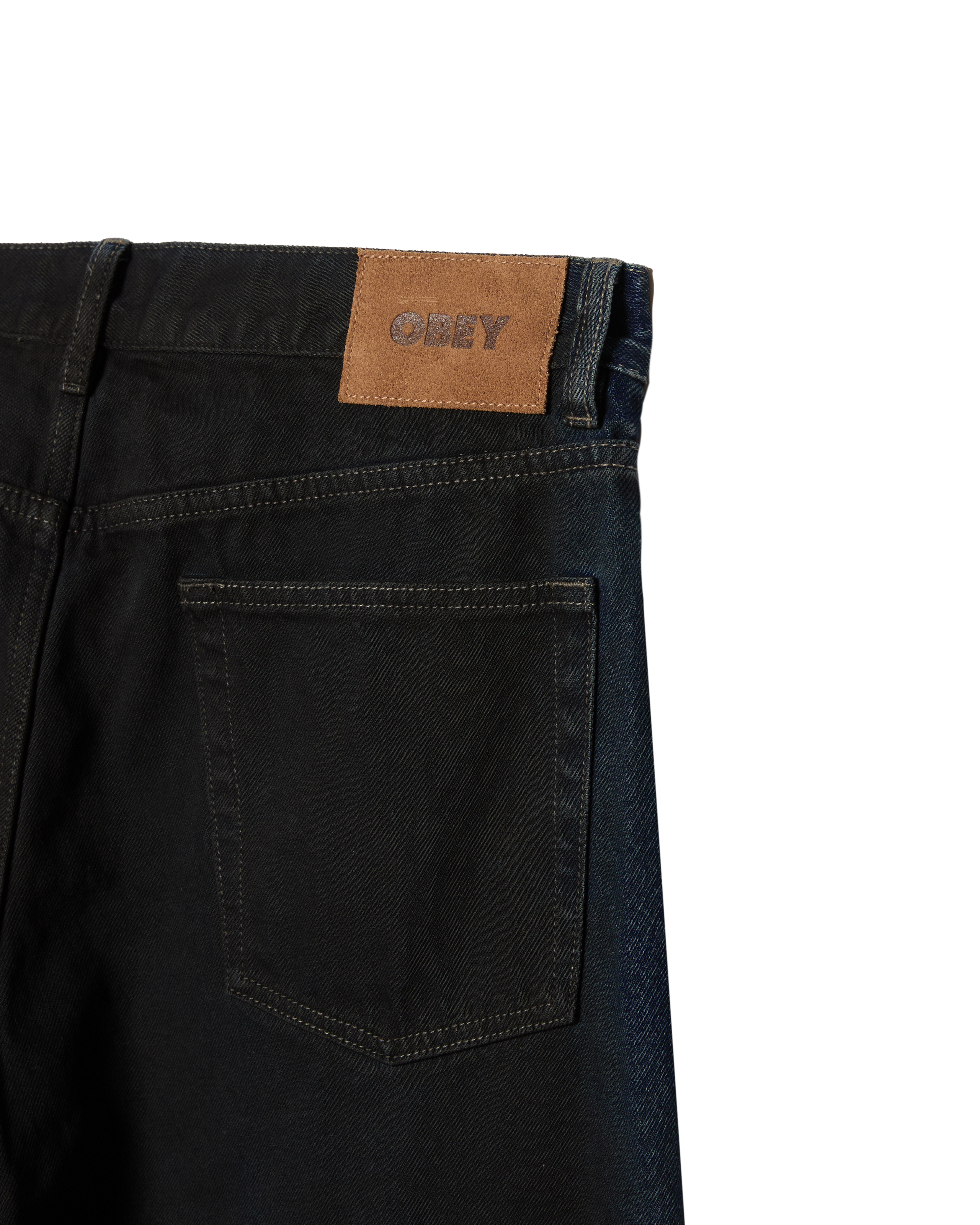 CLASSIC BAGGY SPRAY DENIM (zoomed)