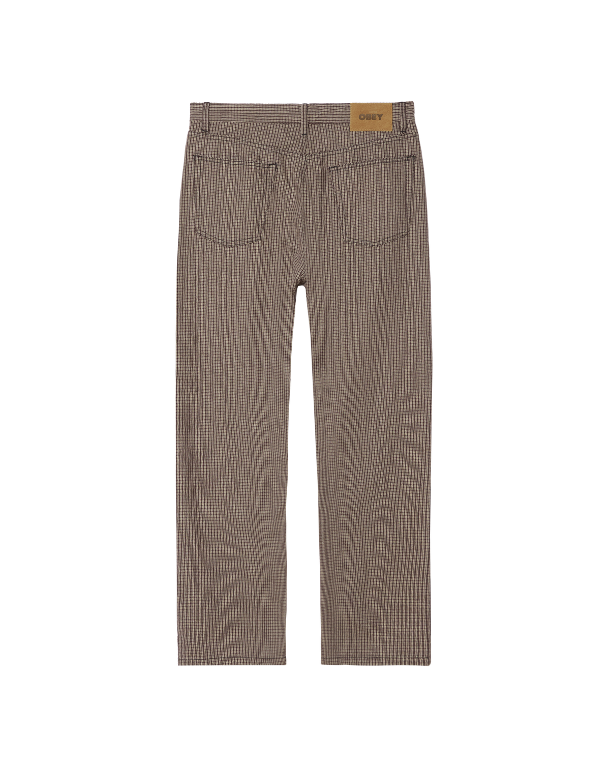 CLASSIC BAGGY PLAID DENIM - alternate view