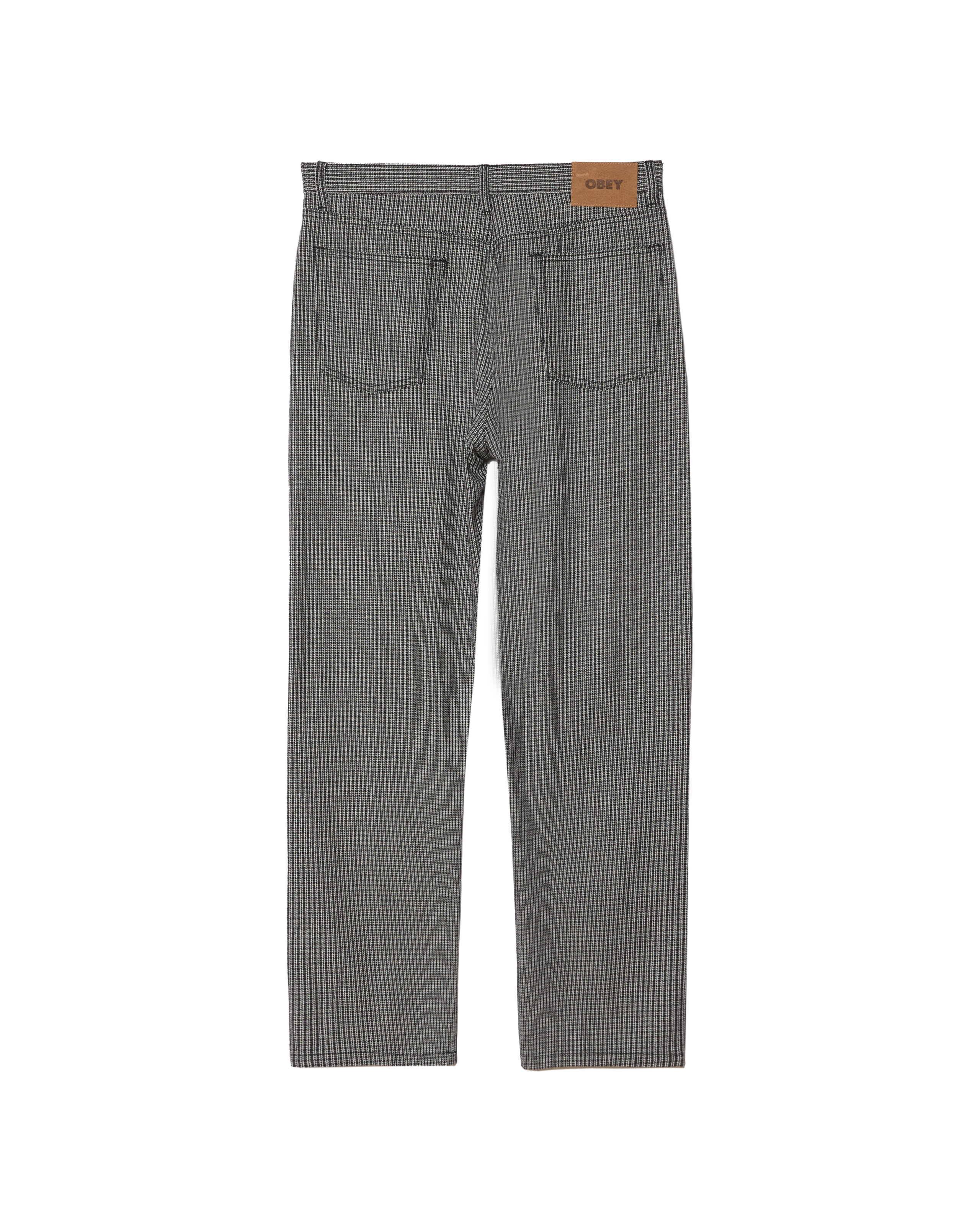 CLASSIC BAGGY PLAID DENIM (zoomed)