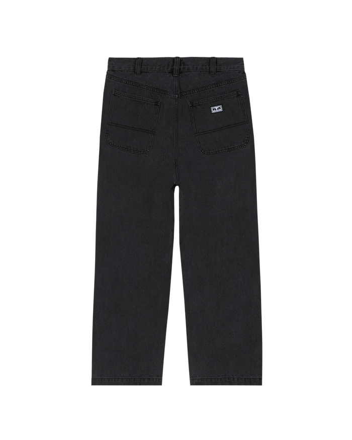 obey-bigwig-carpenter-utility-denim-black-ash - alternate view