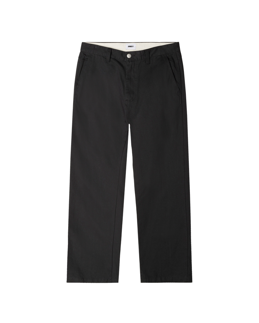 obey hardwork carpenter pant black