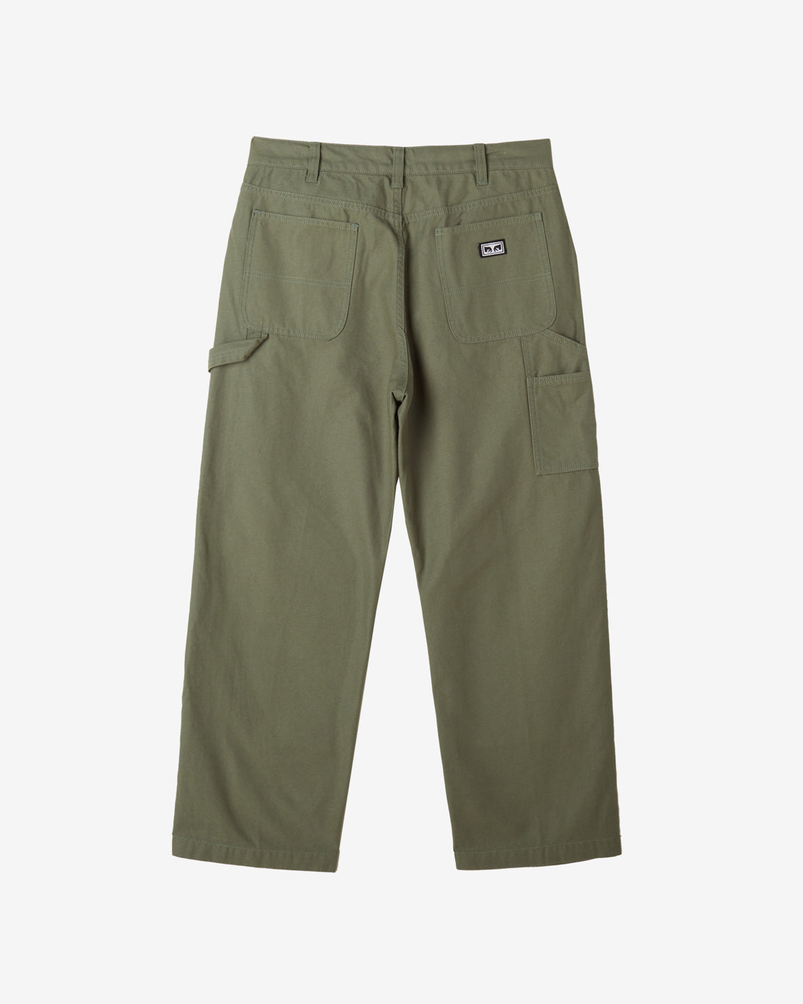 obey big timer twill double knee pant laurel wreath