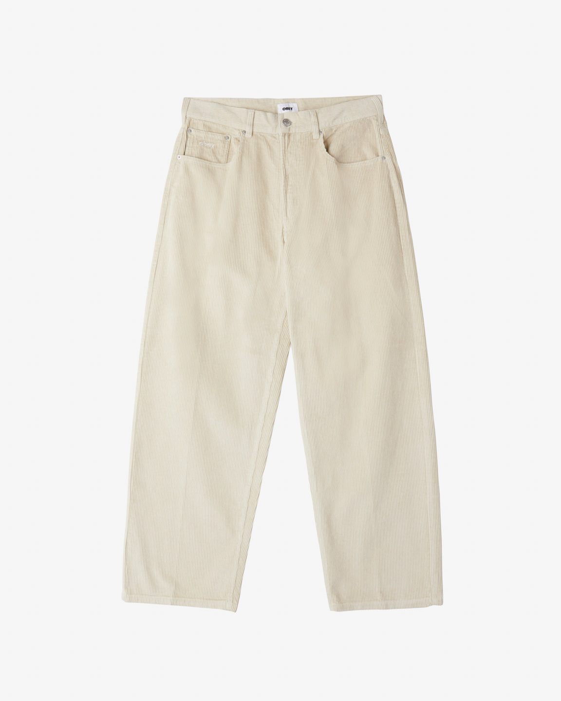 obey bigwig baggy corduroy pant abbey stone