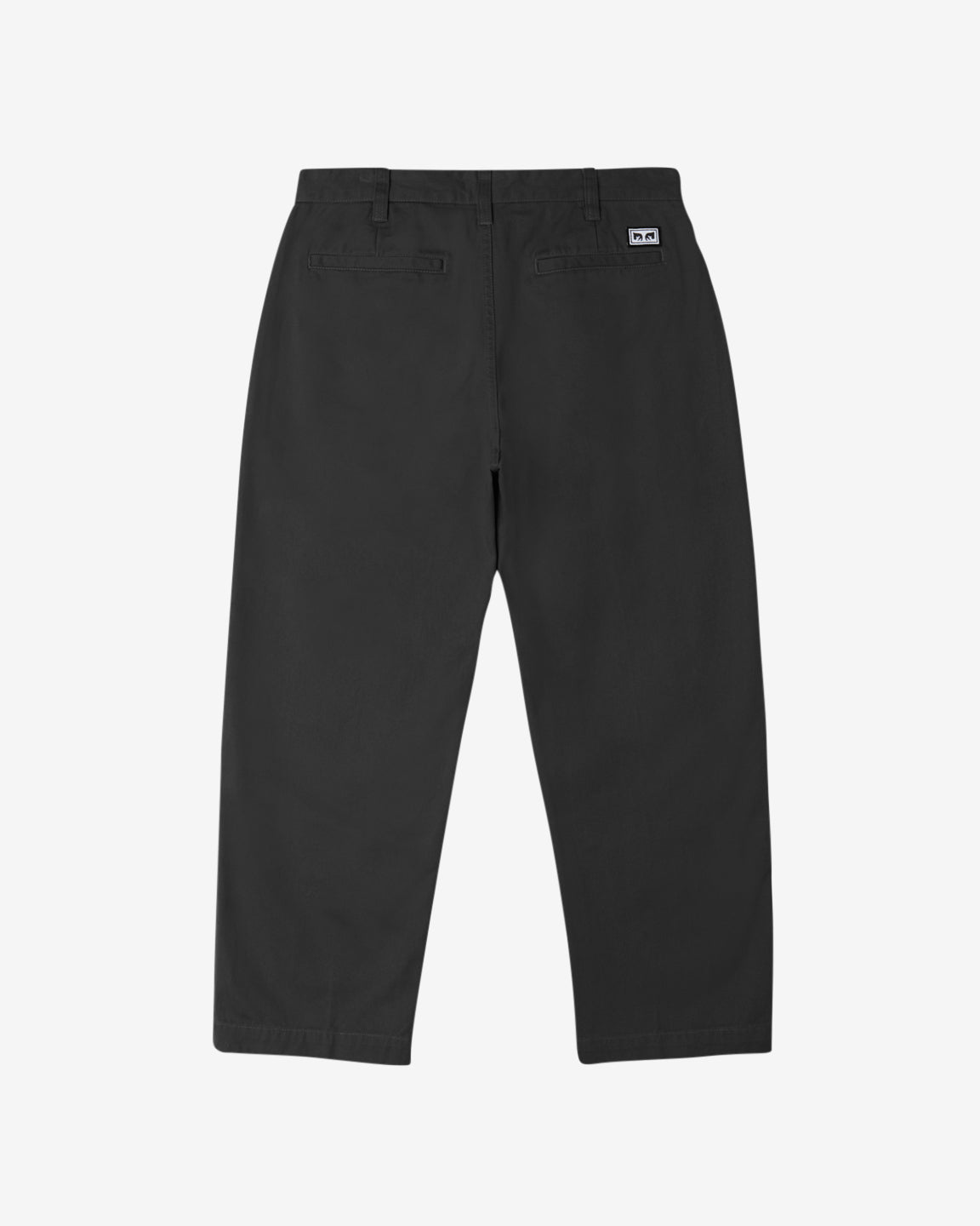 obey bigwig chino pant washed black