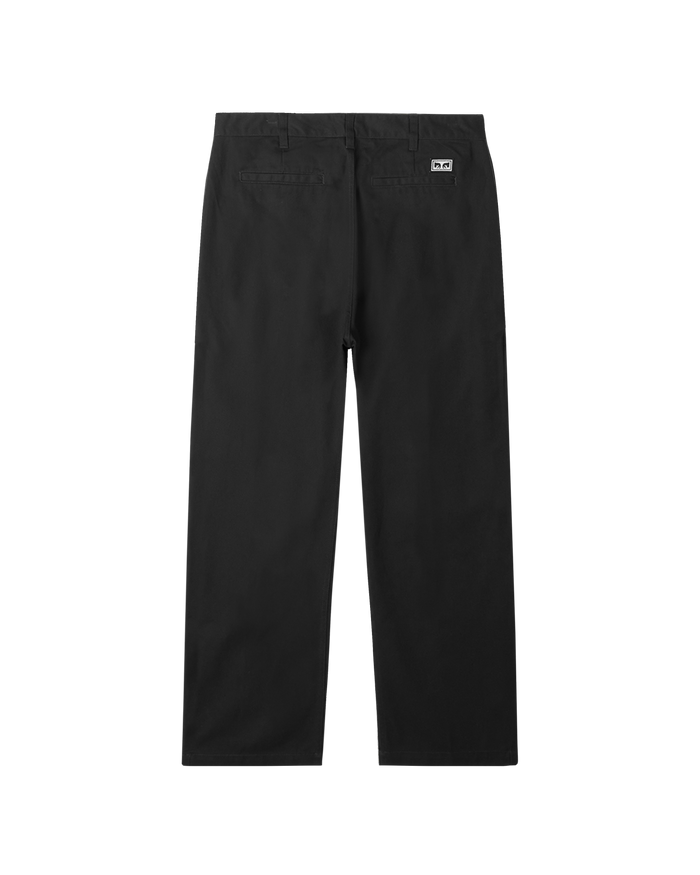 obey hardwork work pant digital black