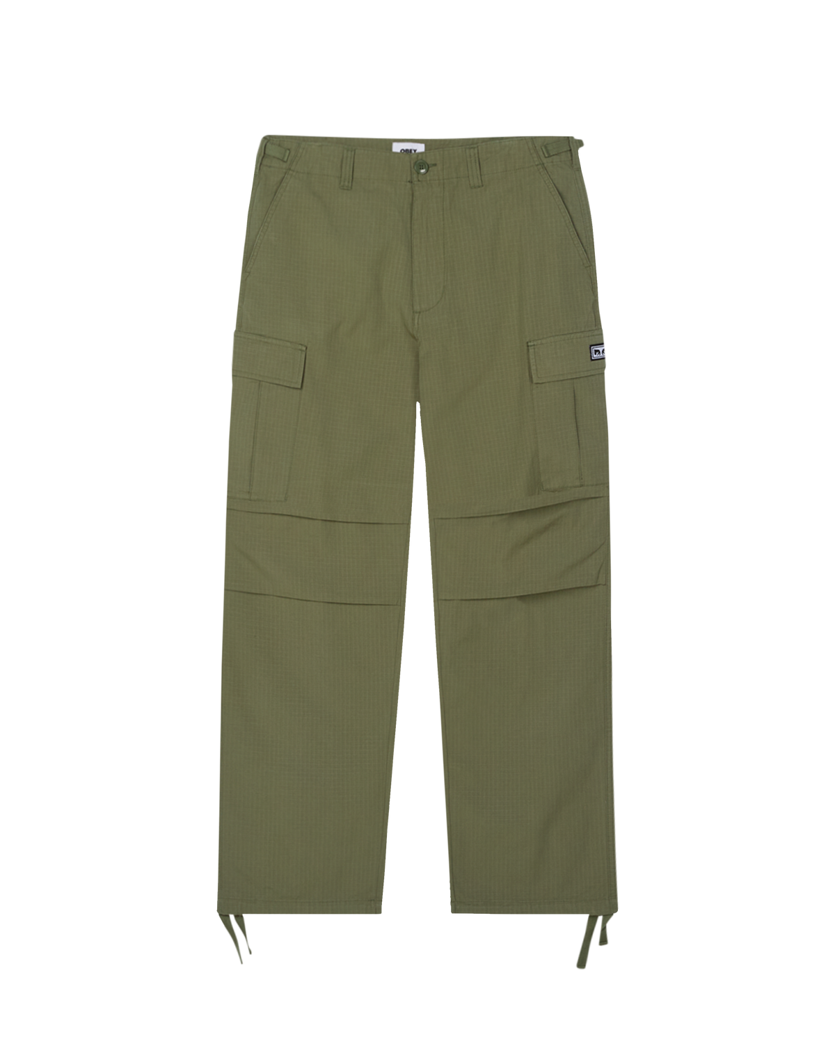 obey hardwork ripstop cargo pant deep lichen green