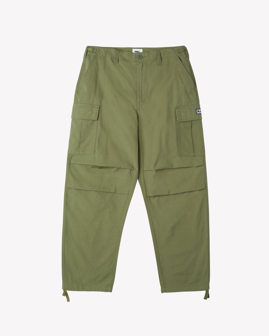 obey hardwork ripstop cargo pant light army