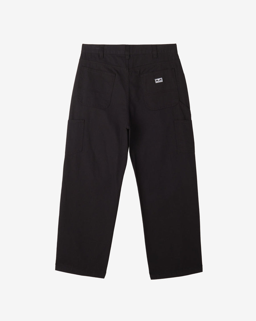 obey big timer carpenter pant black