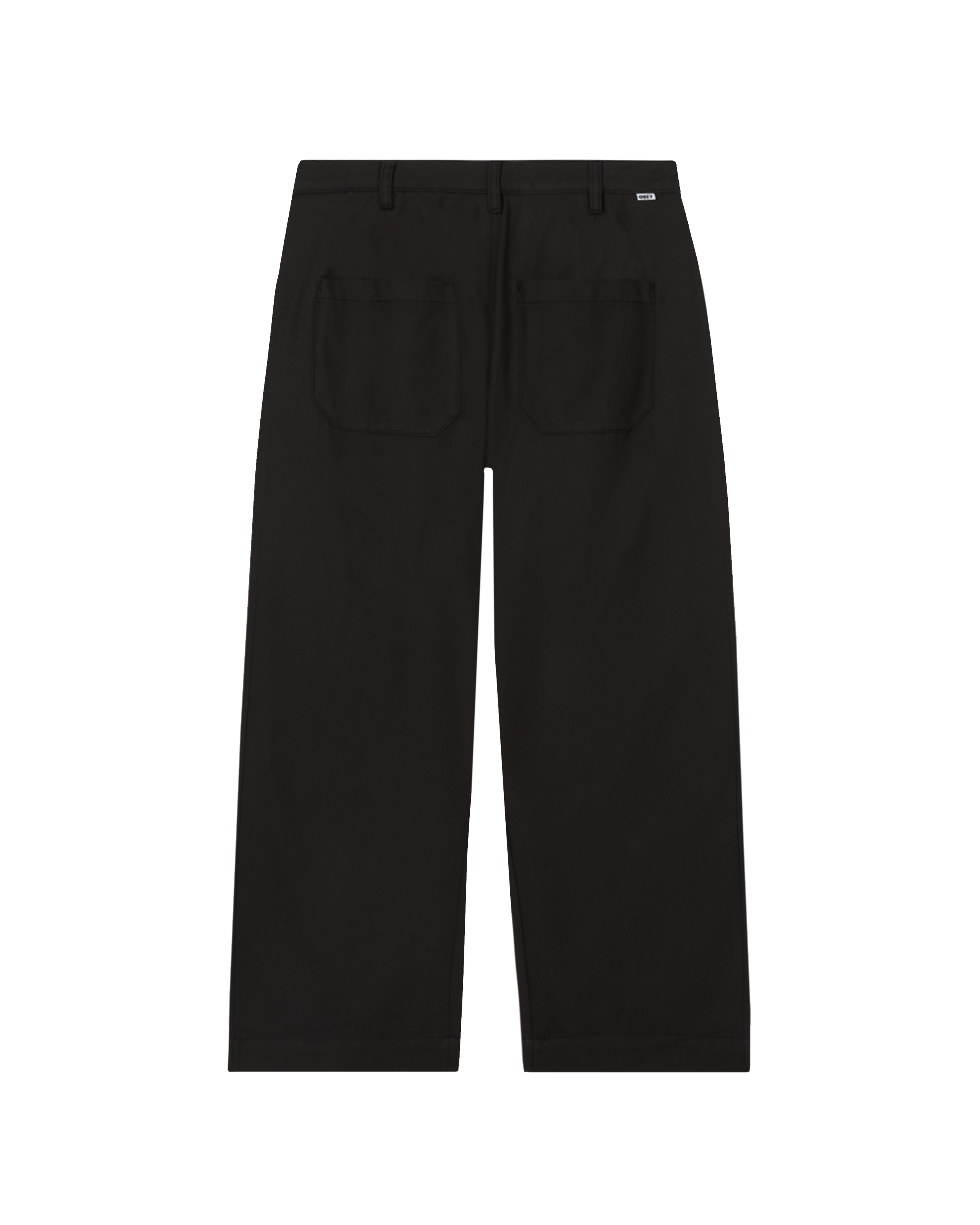 obey oliver pleated pant pirate black