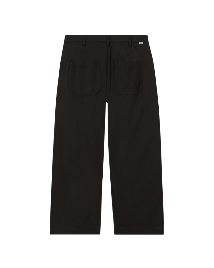 obey oliver pleated pant pirate black