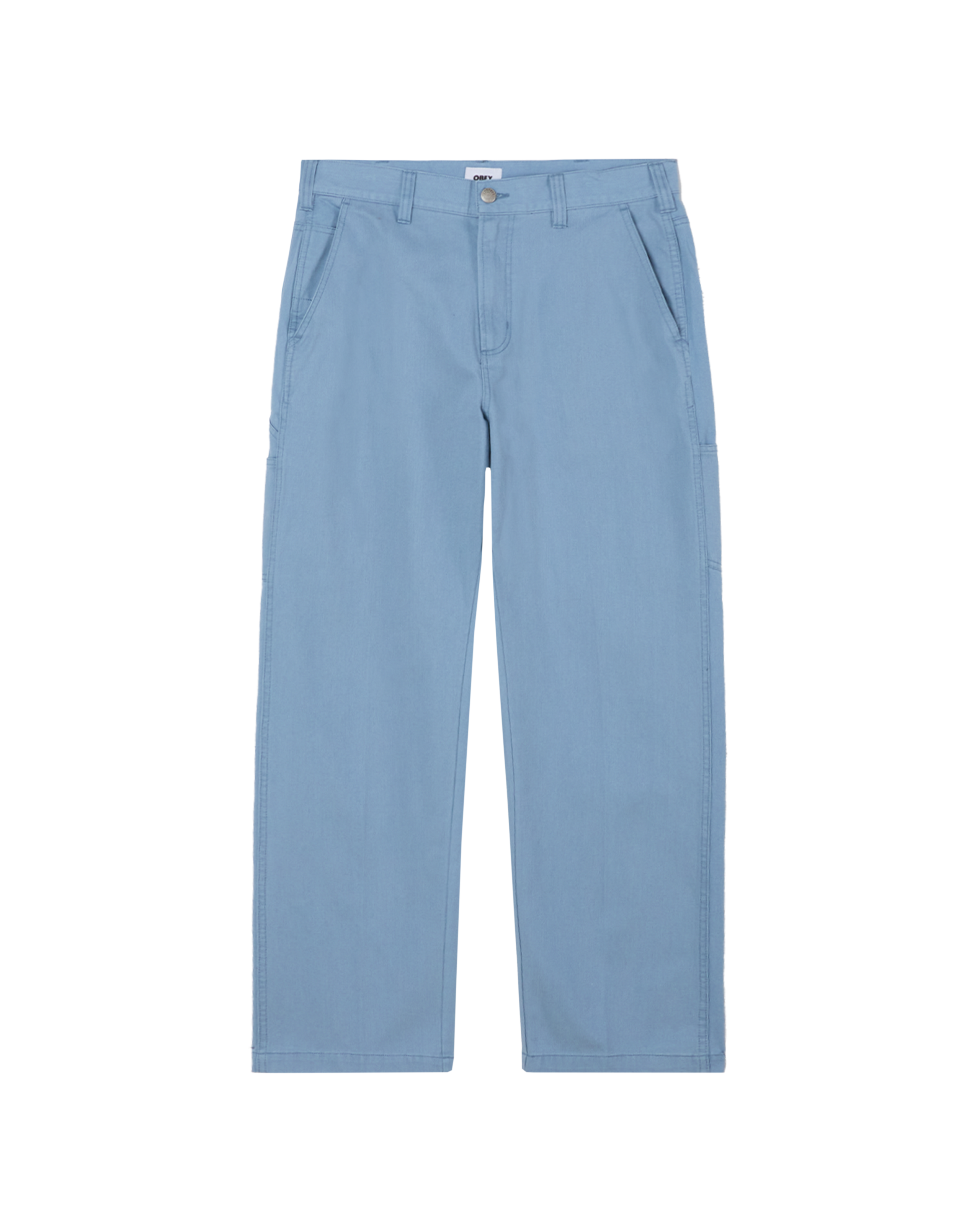 obey big timer carpenter pant coronet blue faded wash