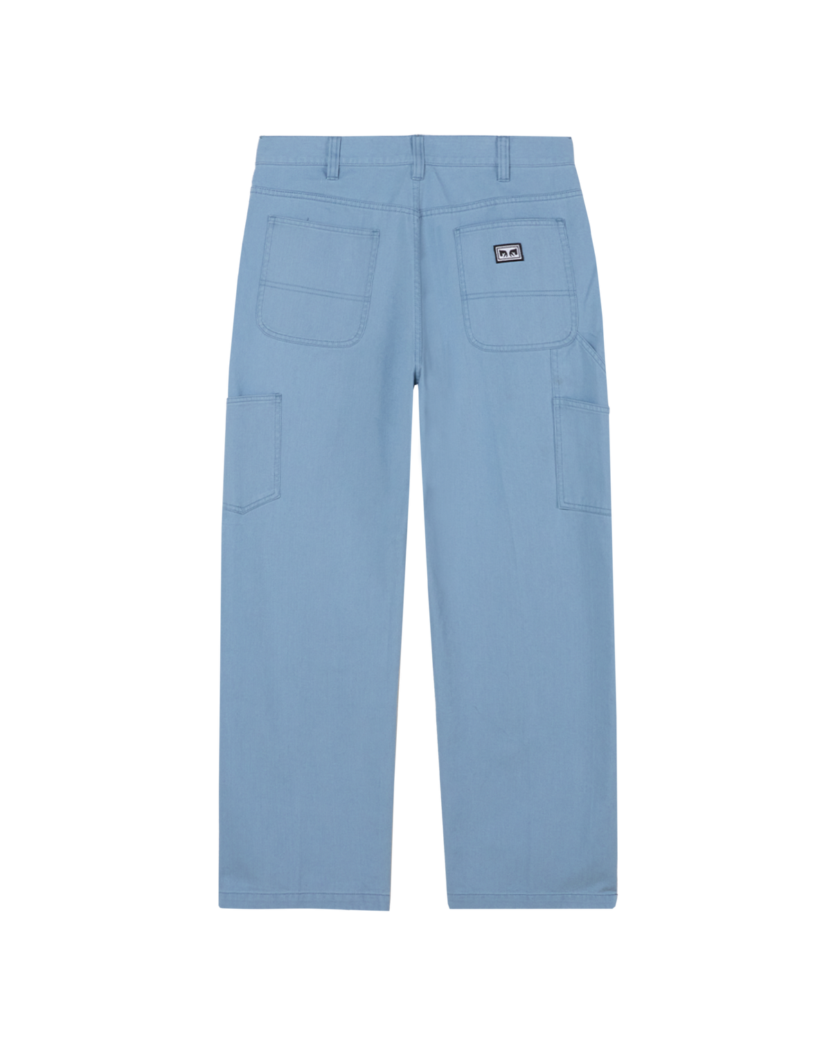 obey big timer carpenter pant coronet blue faded wash