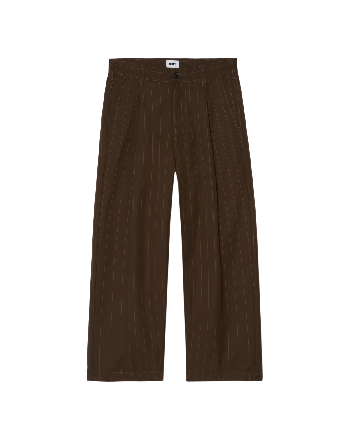 DEAN STRIPE PLEATED PANT